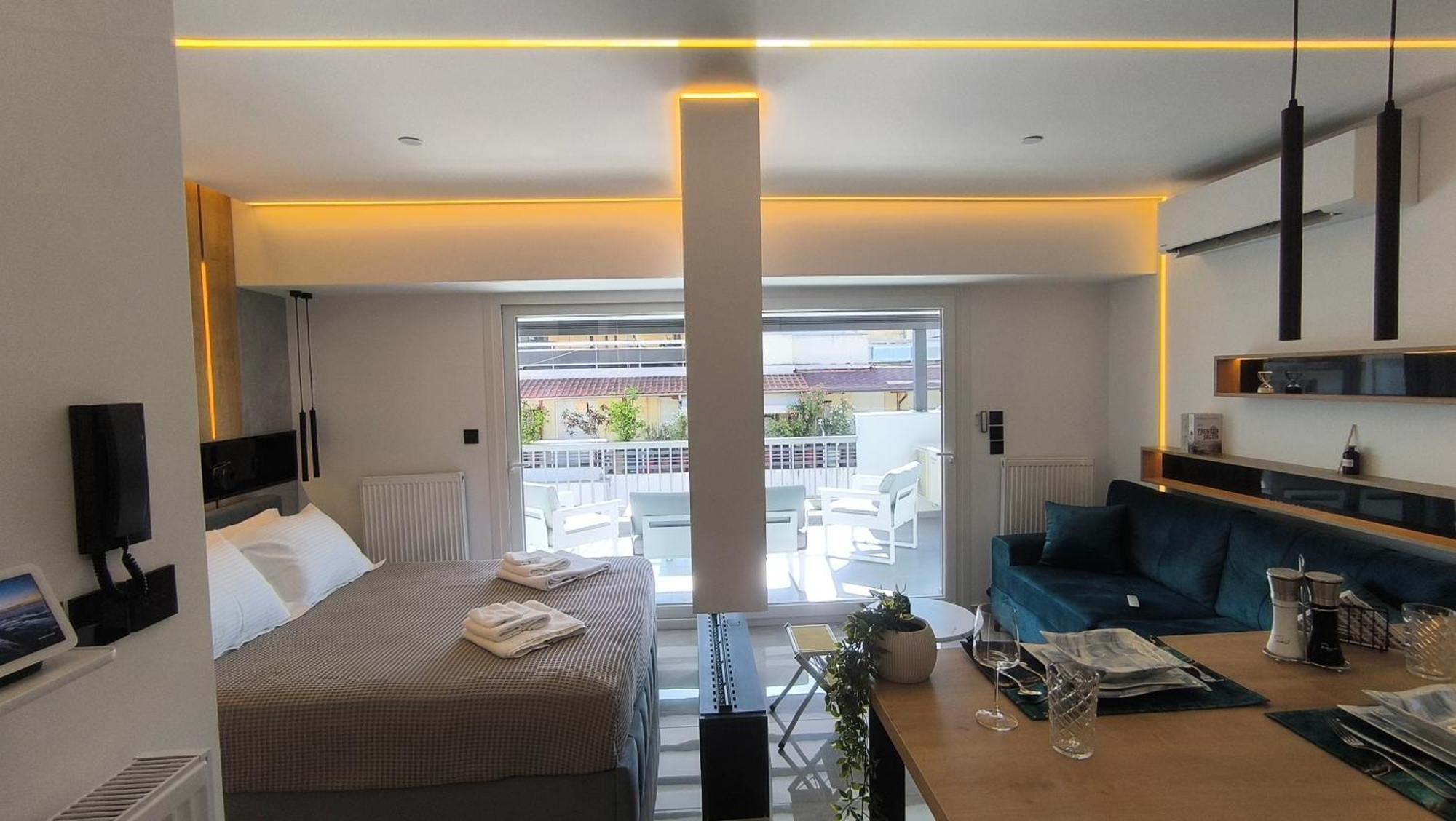 Larisa Absolute Suites, Sky View Smart Home Екстер'єр фото